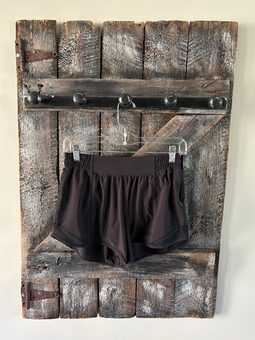 Women's Lululemon Shorts with Elastic Waist Black